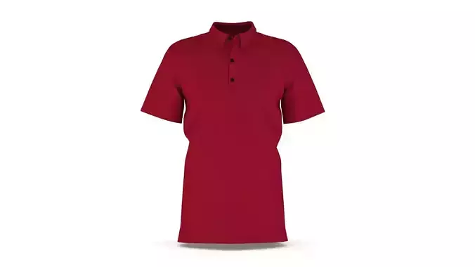  Polo Shirt 01 Red 