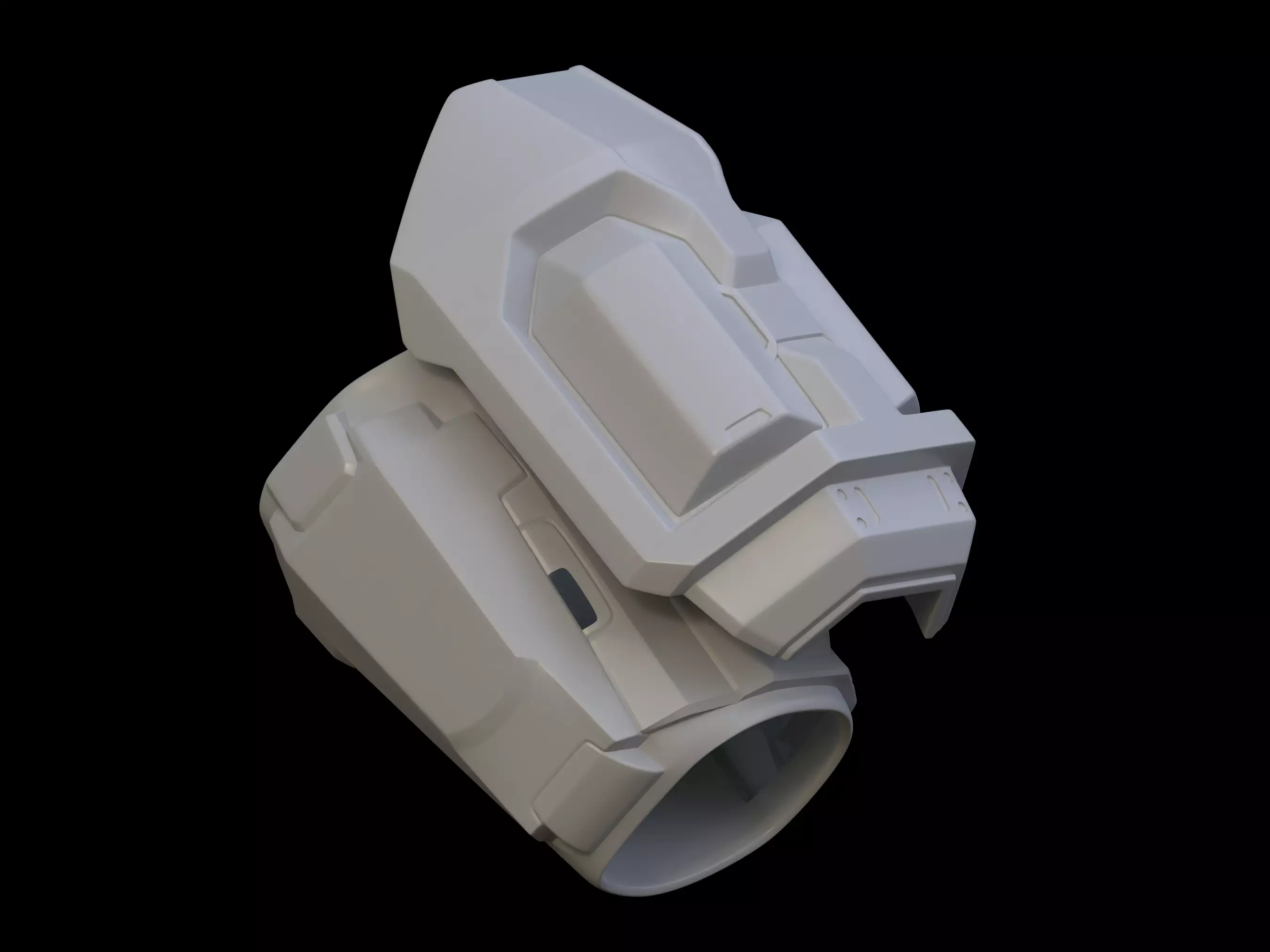 HALO MK V B SAP AAPH shoulder pad 3d print file 3D print model_0