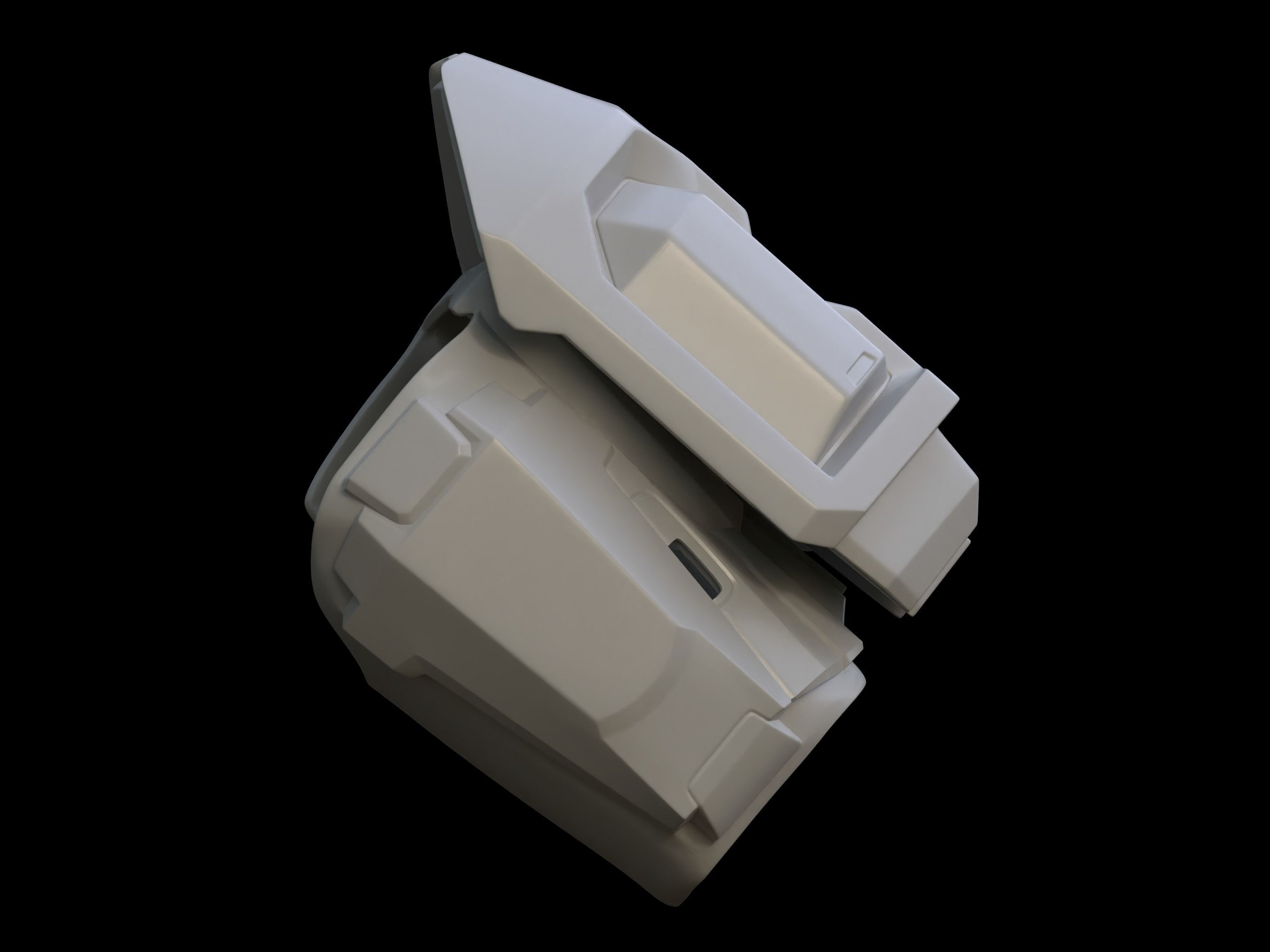 HALO MK V B SAP AAPH shoulder pad 3d print file 3D print model_1