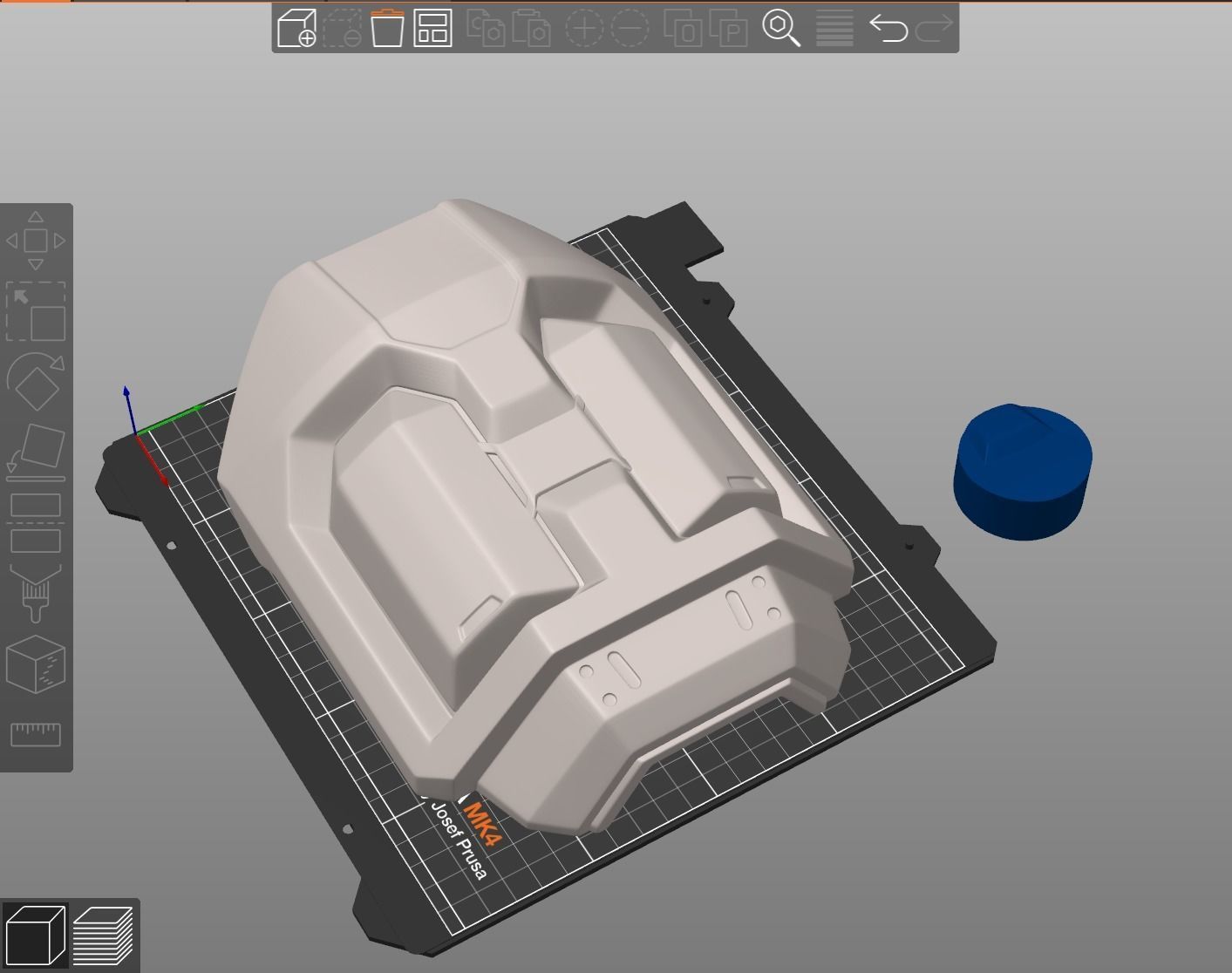 HALO MK V B SAP AAPH shoulder pad 3d print file 3D print model_4