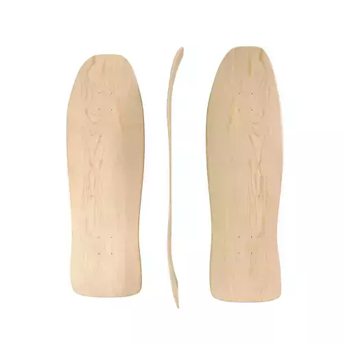 Realistic Longboard Shapedboard skateboard 