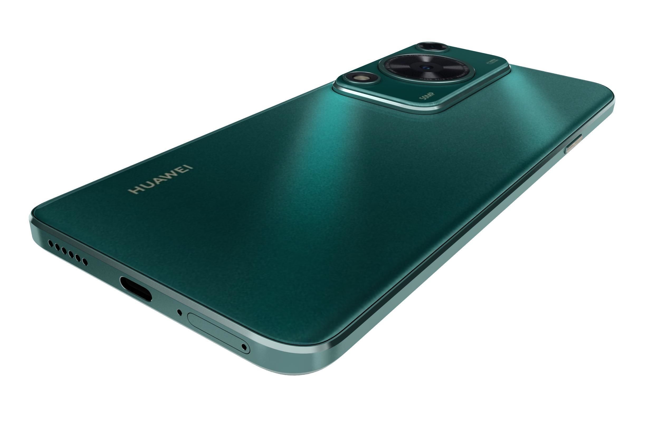 Huawei Enjoy 70 Green 3D model_6