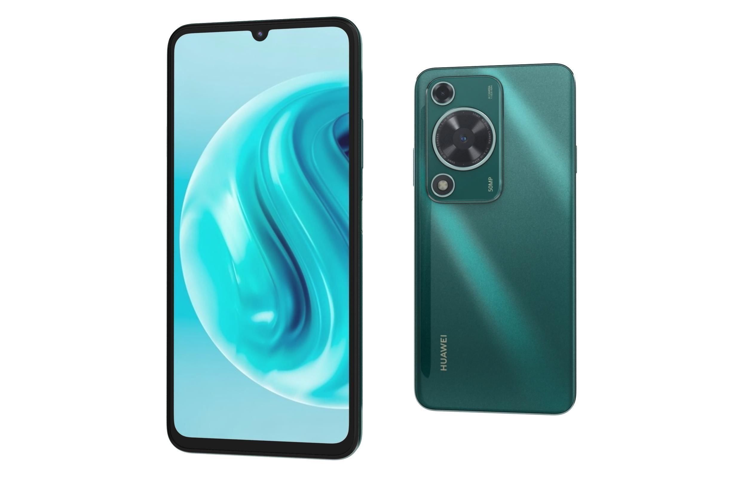 Huawei Enjoy 70 Green 3D model_23