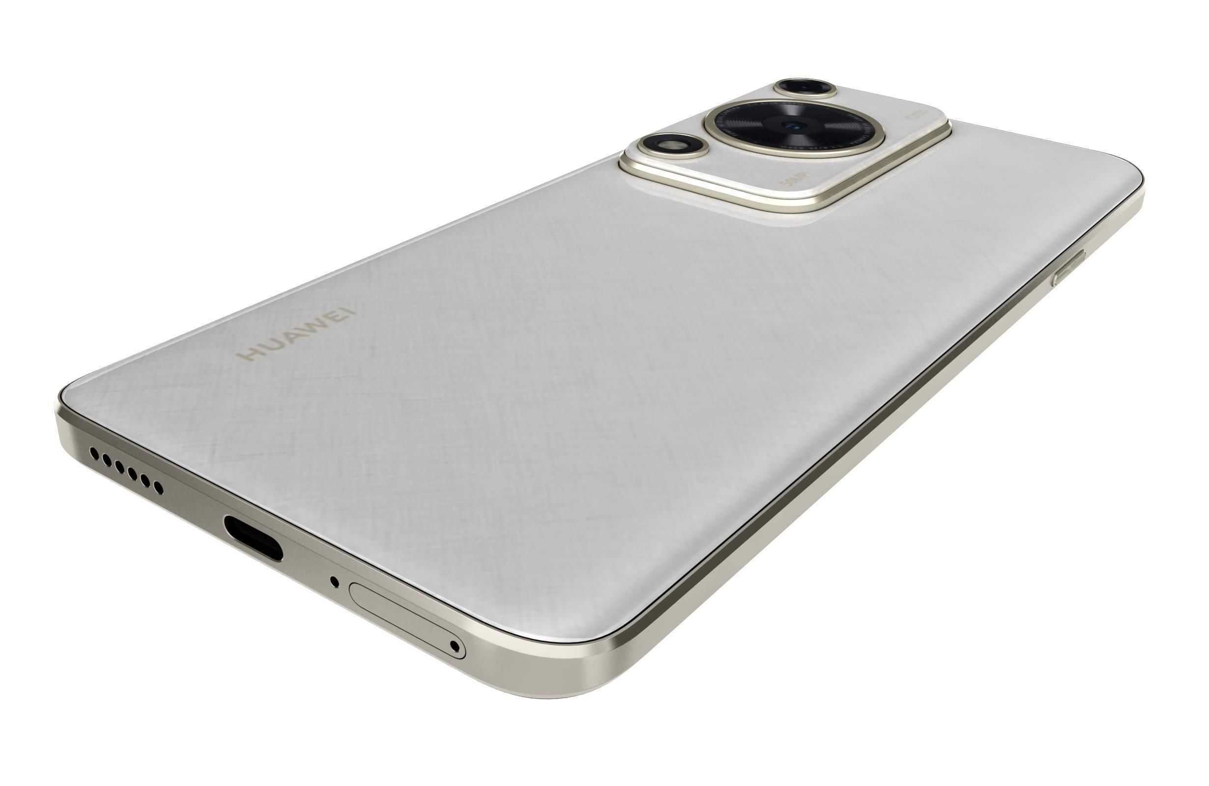 Huawei Enjoy 70 White 3D model_4