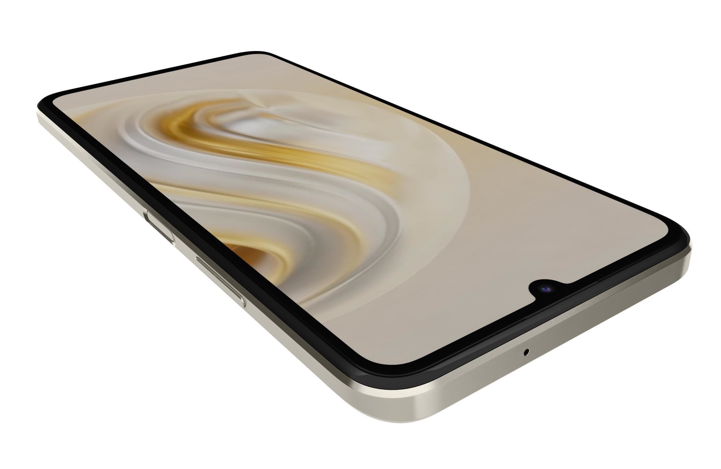 Huawei Enjoy 70 White 3D model_16