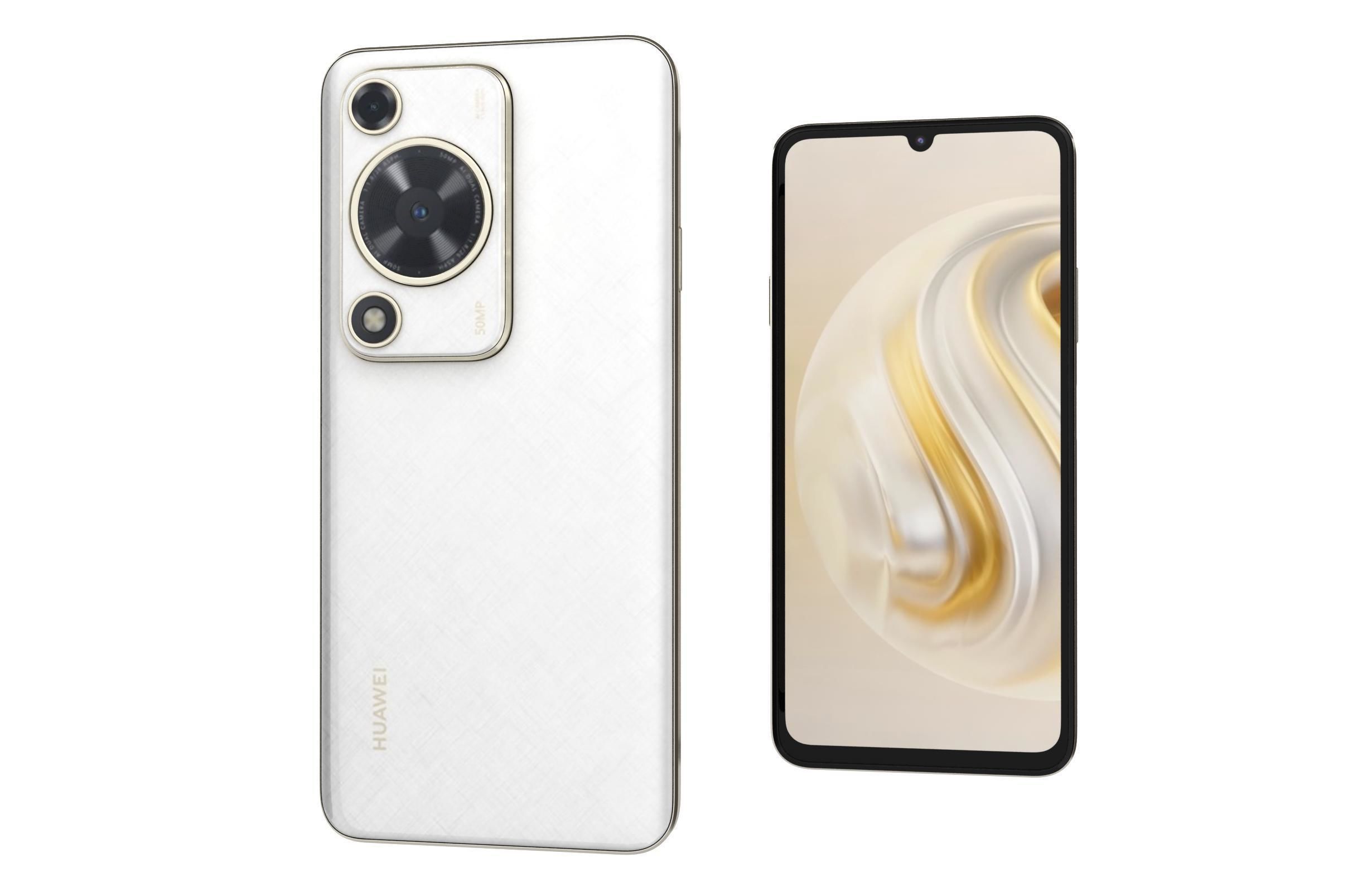 Huawei Enjoy 70 White 3D model_21