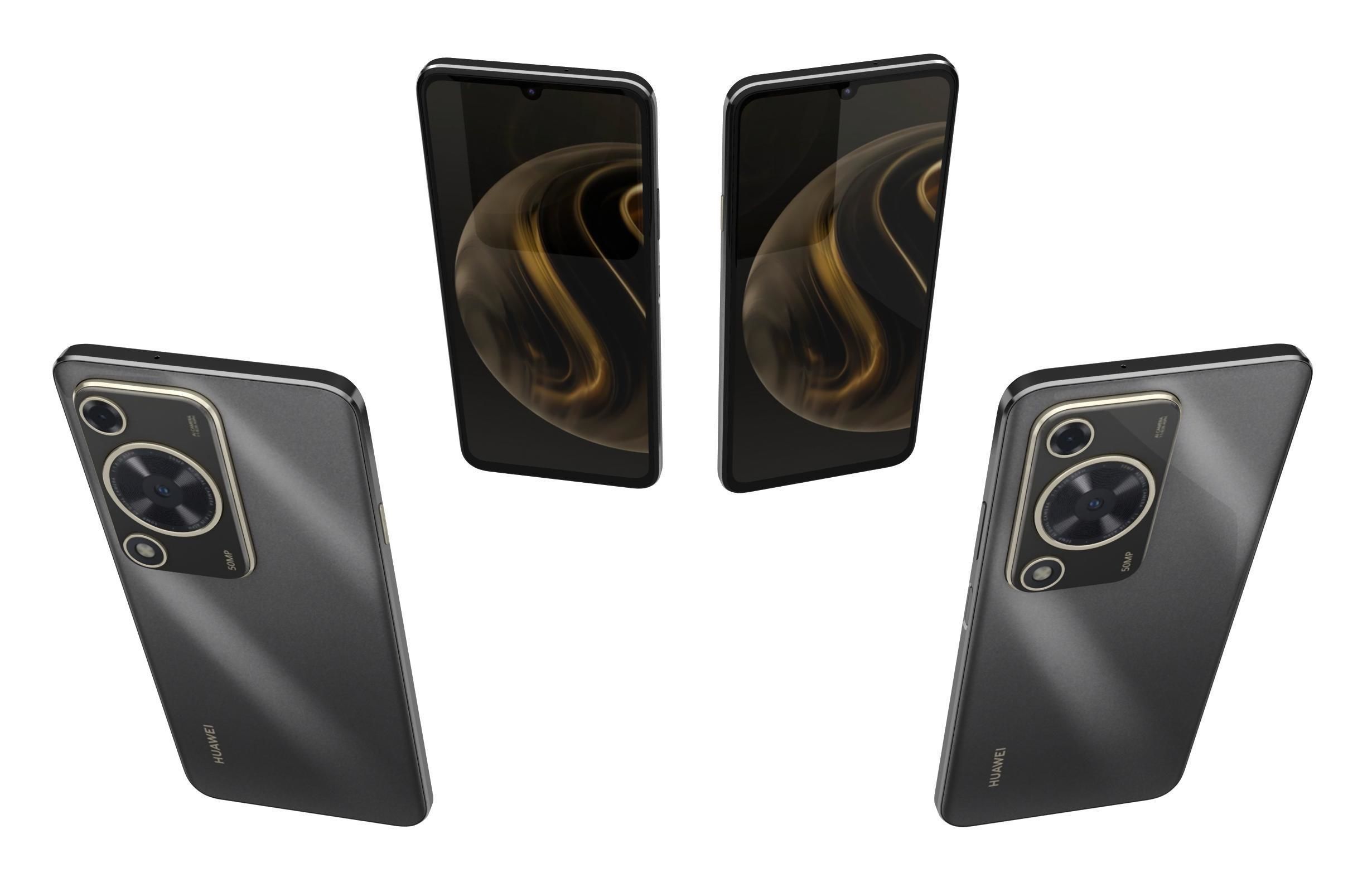 Huawei Enjoy 70 All Colors 3D model_5