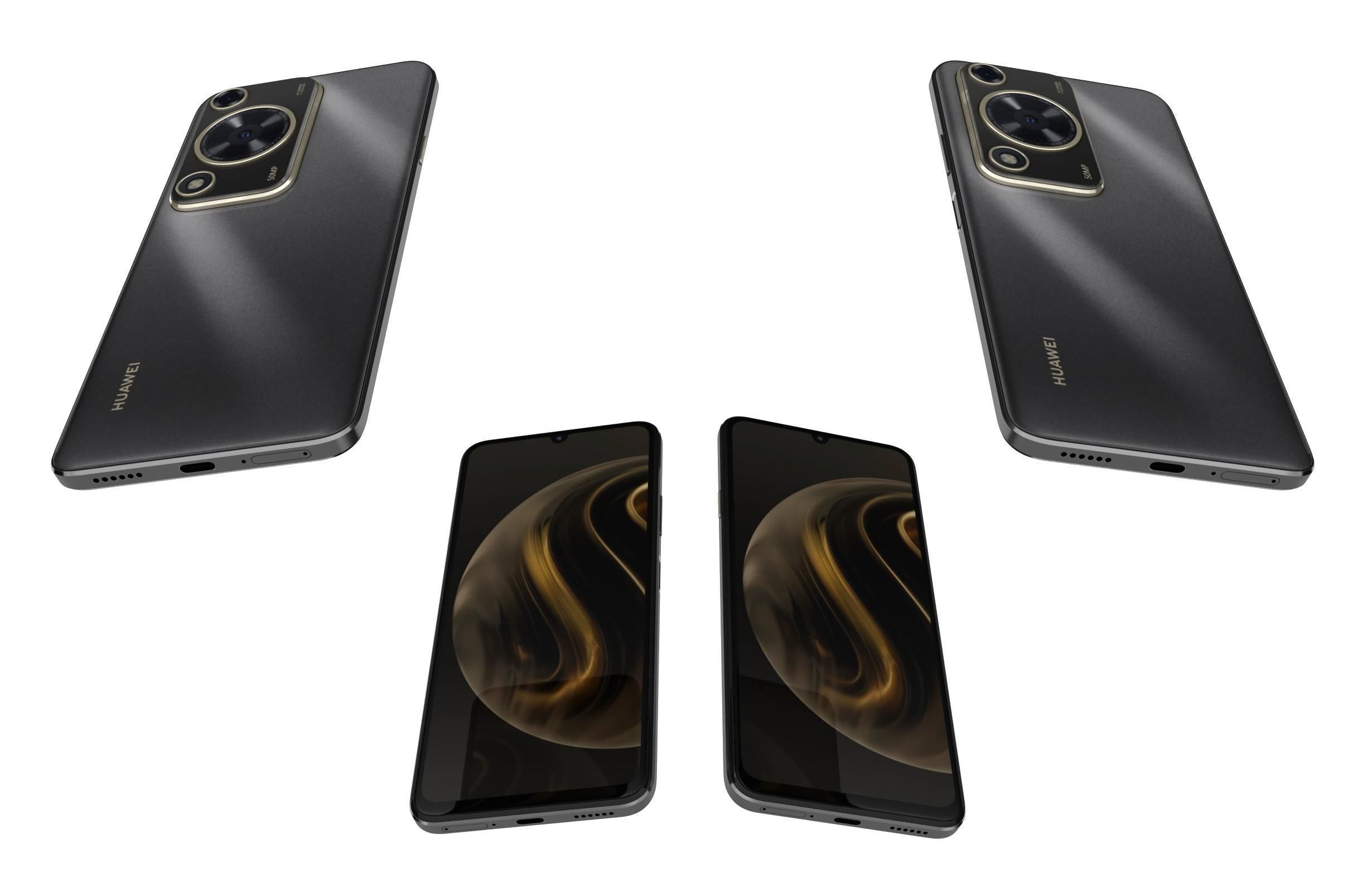 Huawei Enjoy 70 All Colors 3D model_6