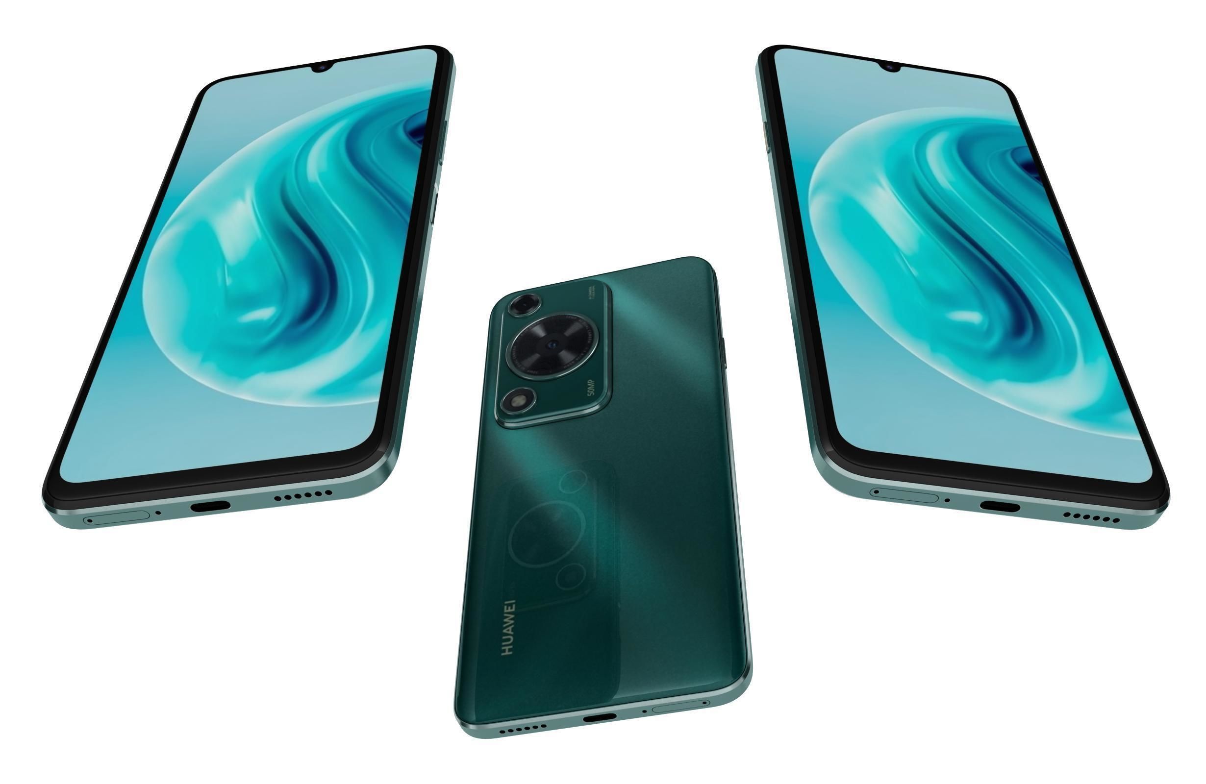 Huawei Enjoy 70 All Colors 3D model_15