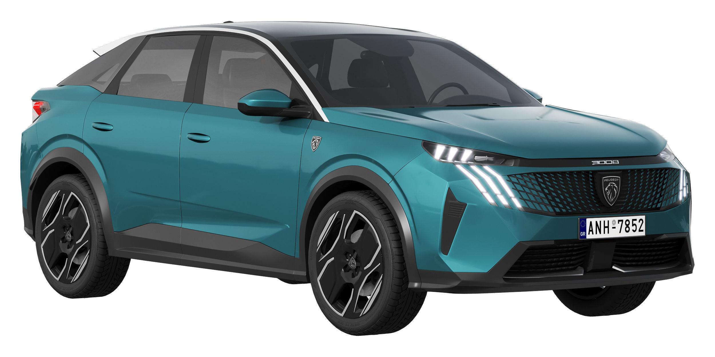 Peugeot e-3008 2024 3D model_1