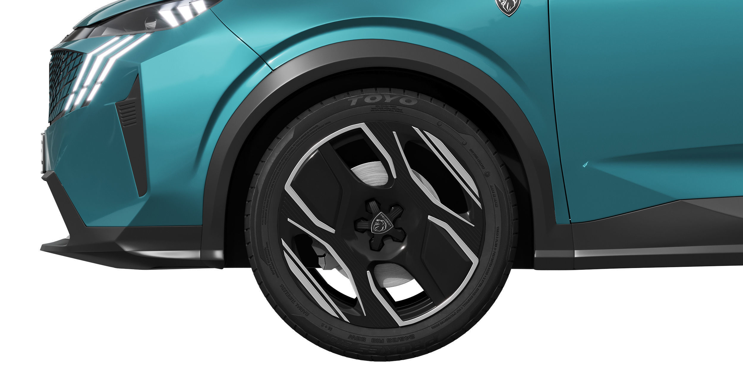 Peugeot e-3008 2024 3D model_10