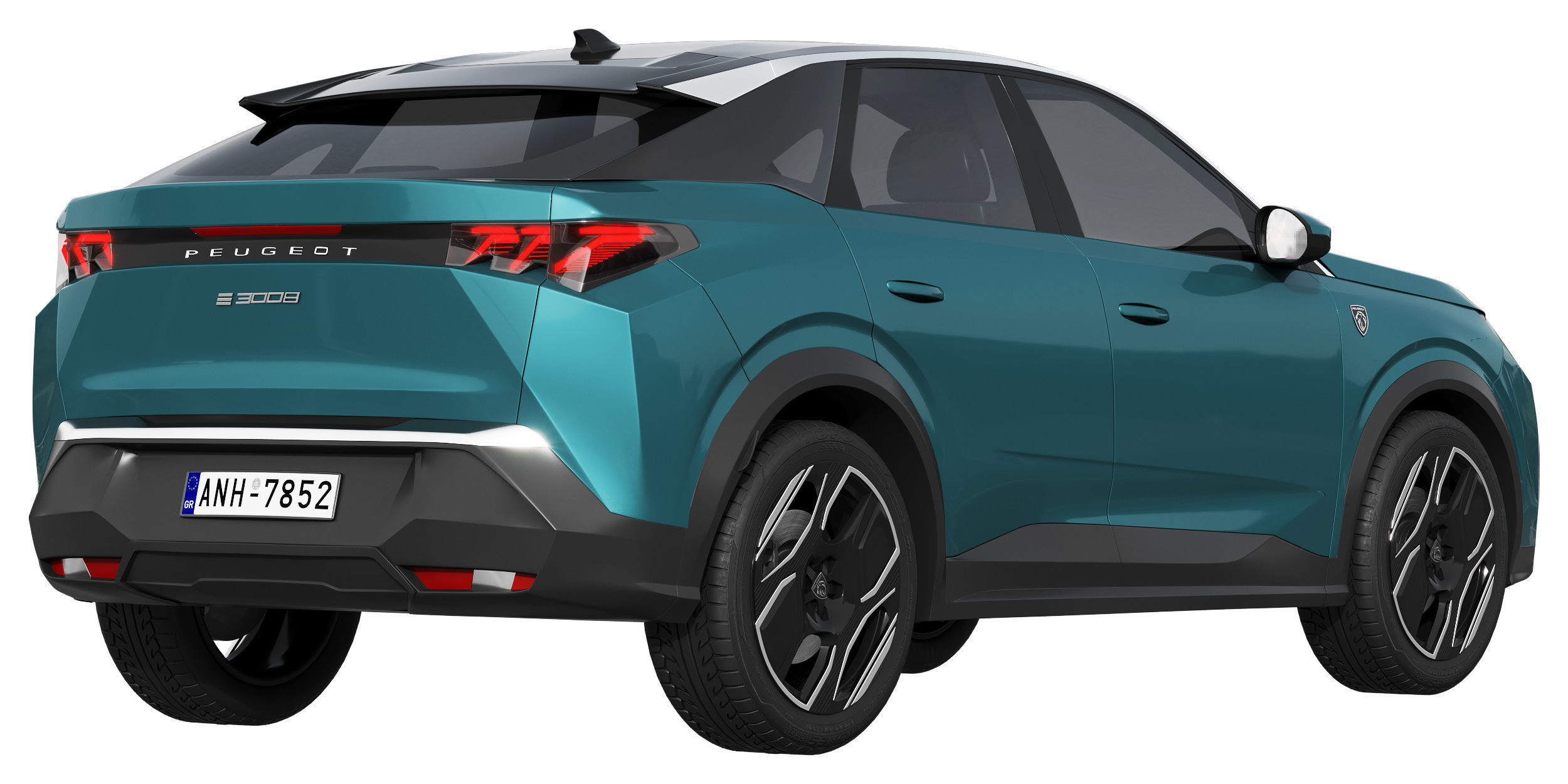 Peugeot e-3008 2024 3D model_3