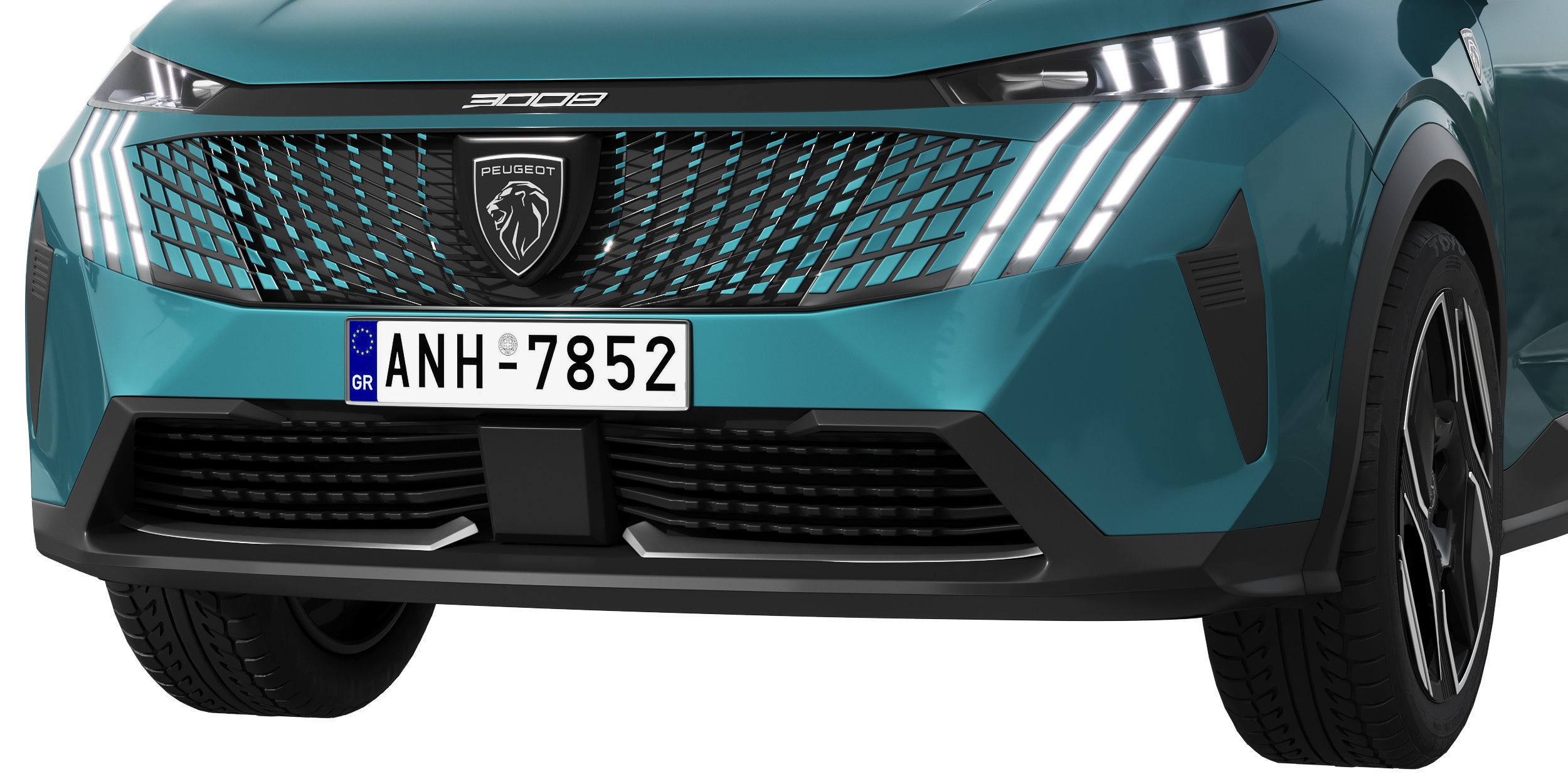 Peugeot e-3008 2024 3D model_9