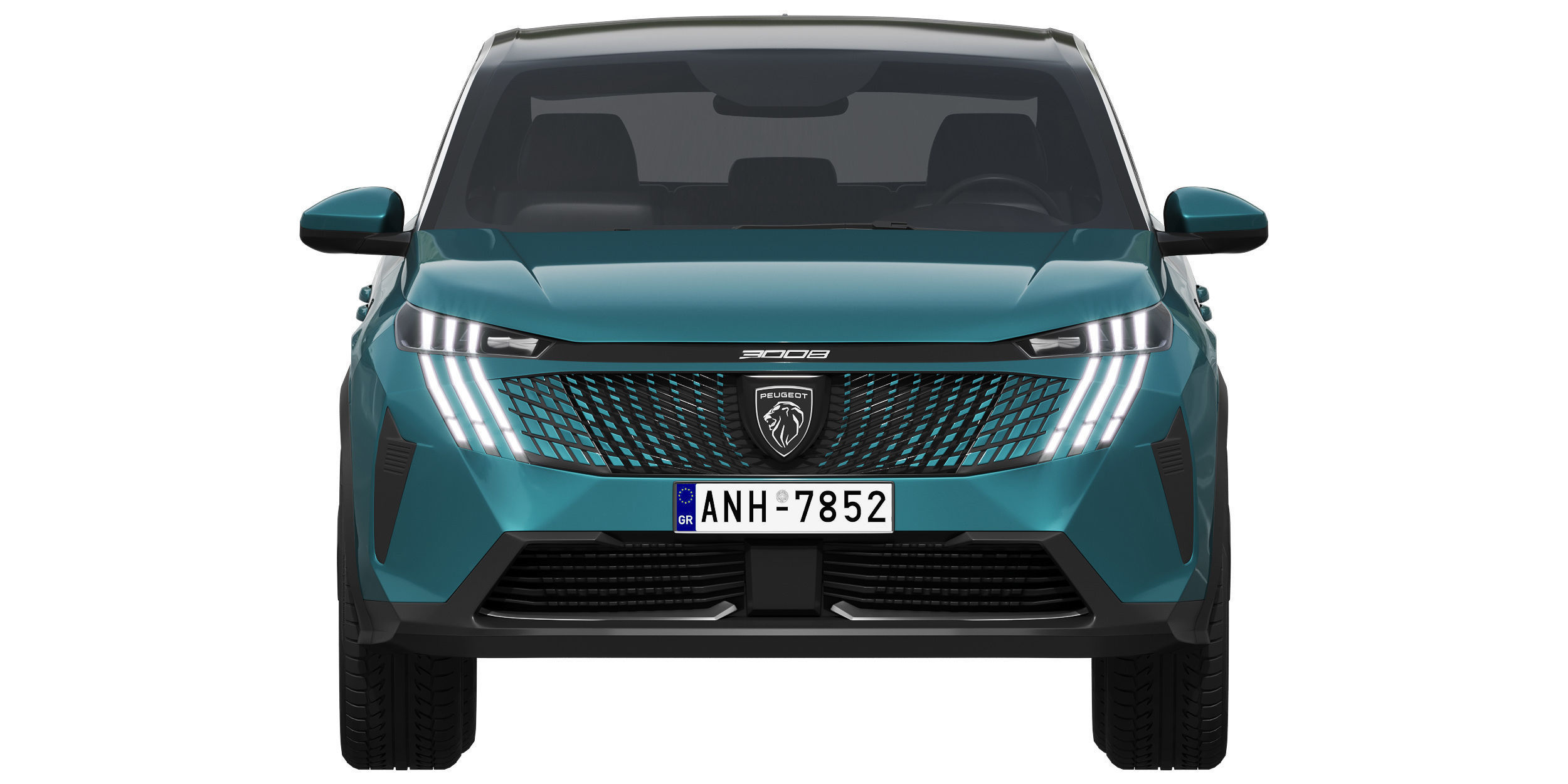 Peugeot e-3008 2024 3D model_6