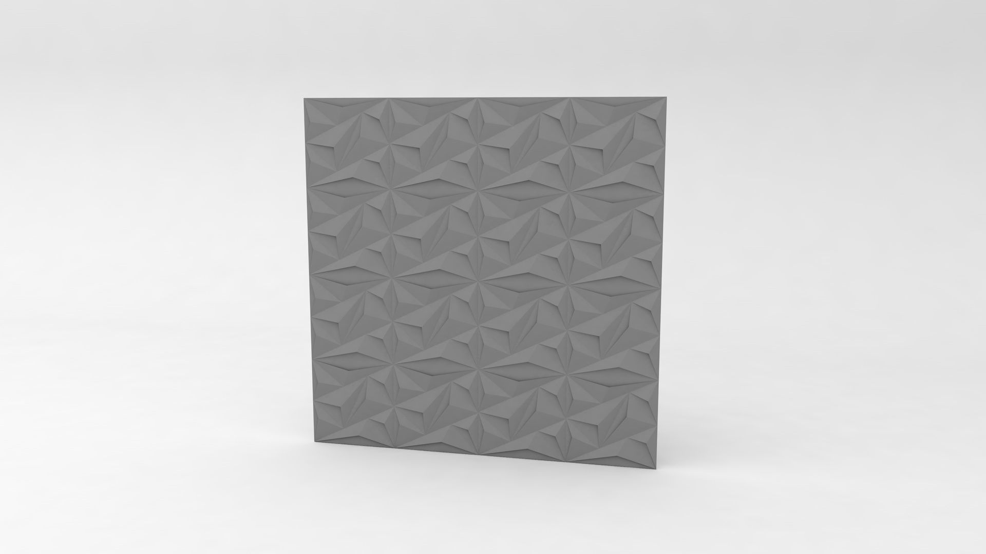 Decorative wall 3D model_1