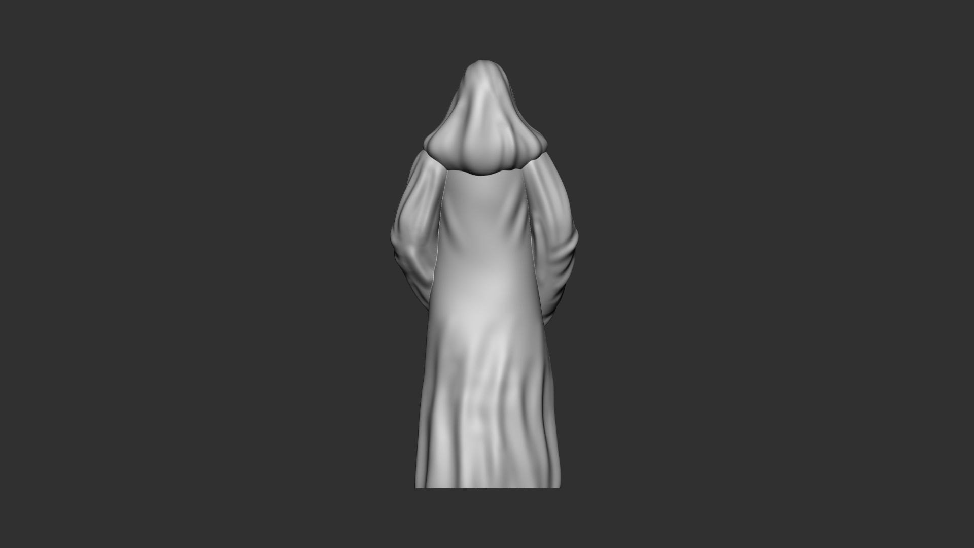 Palpatine hologram STL 3D print model_2