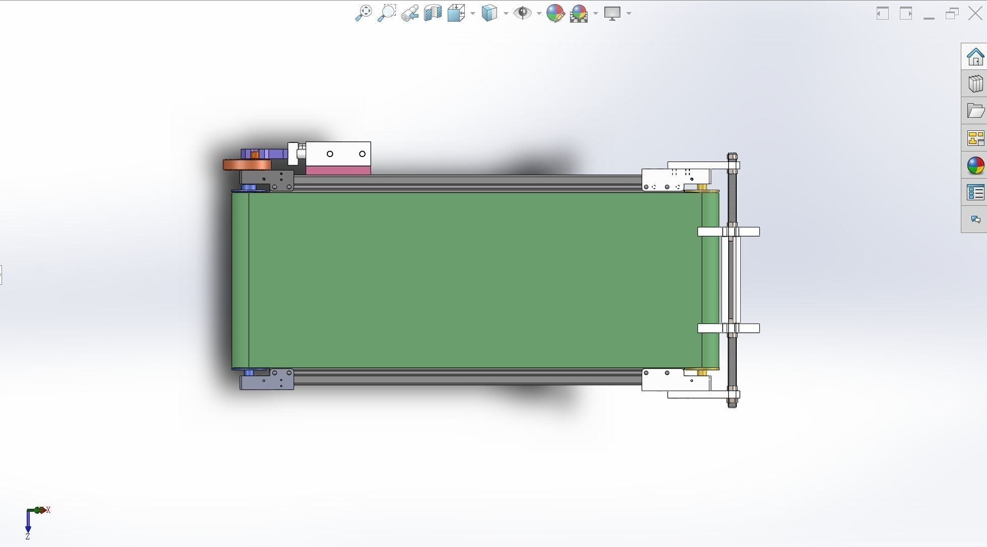 No motor drives the assembly line 3D model_4