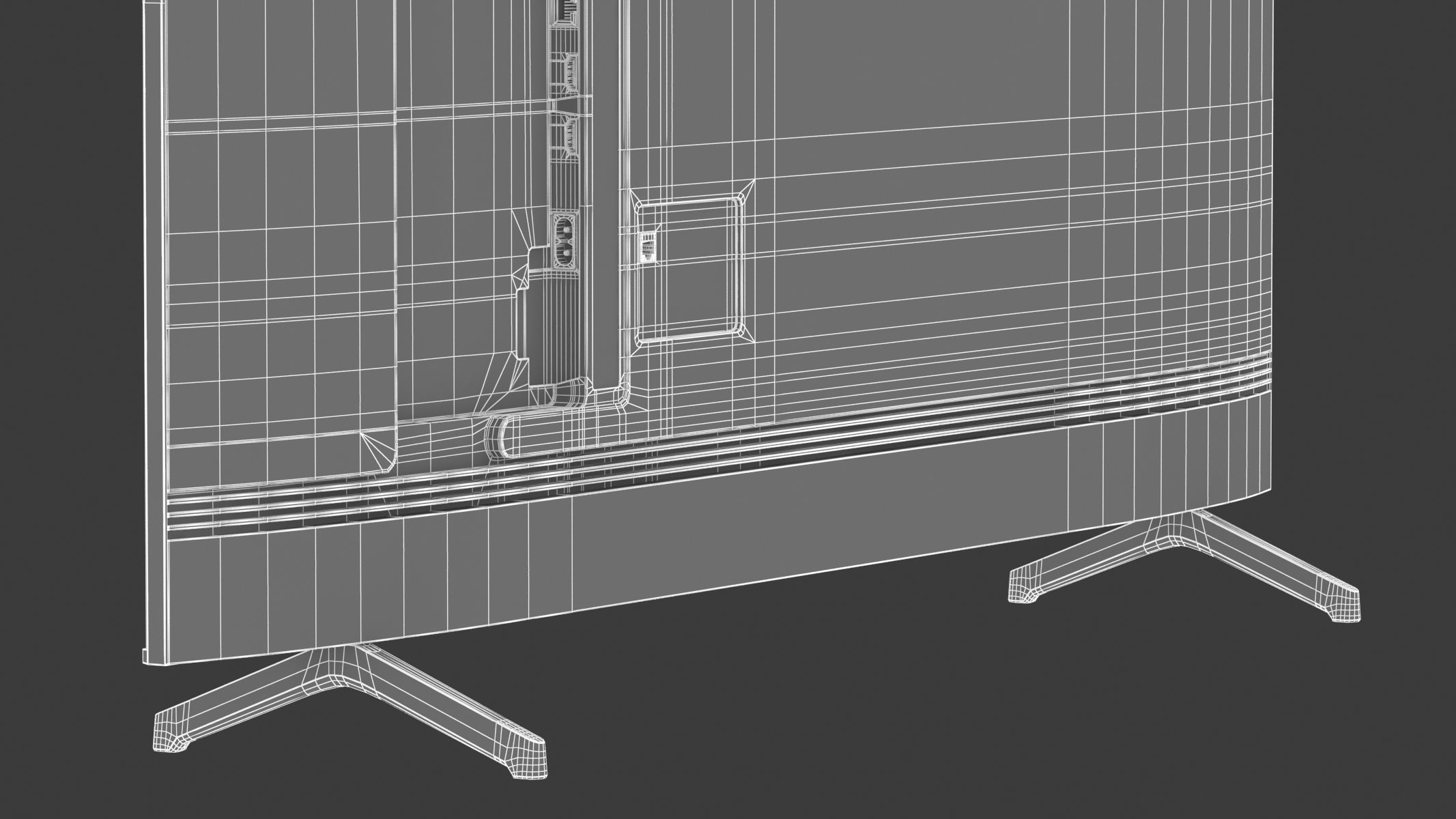 Samsung 55 Inches Class TU690T Crystal UHD 4K Smart TV 3D model_18