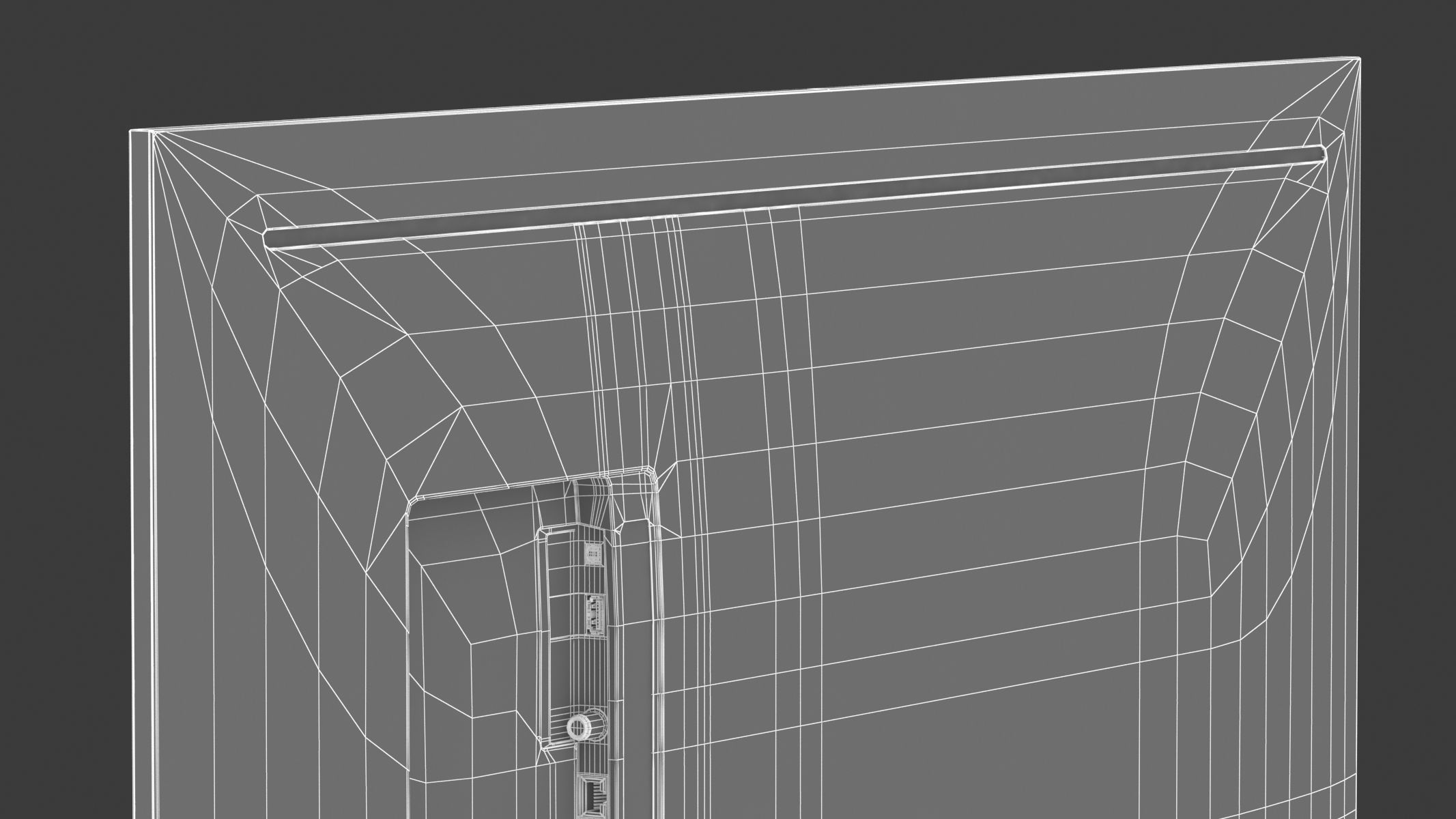 Samsung 55 Inches Class TU690T Crystal UHD 4K Smart TV 3D model_19