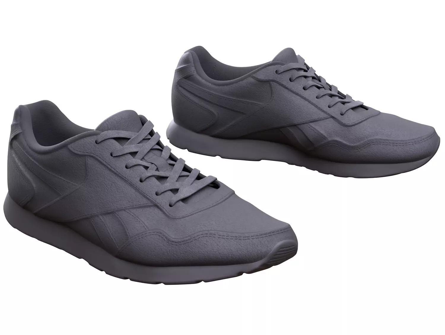 Shoes Low-poly 3D model_0