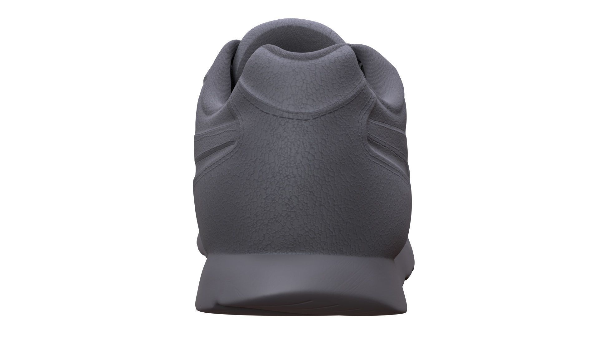 Shoes Low-poly 3D model_7