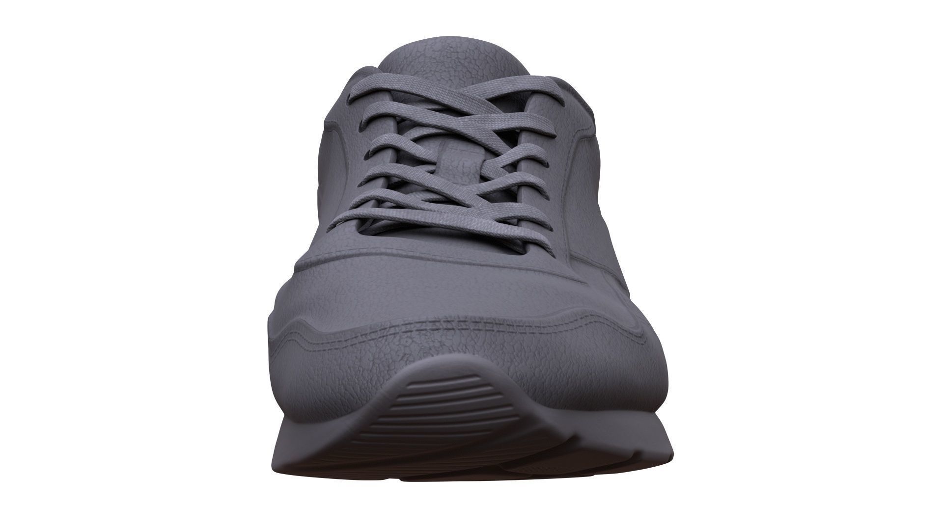 Shoes Low-poly 3D model_10