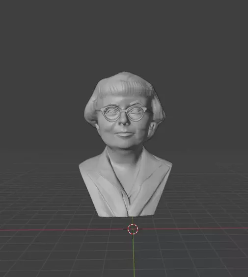 Marie Tharp 3D print model