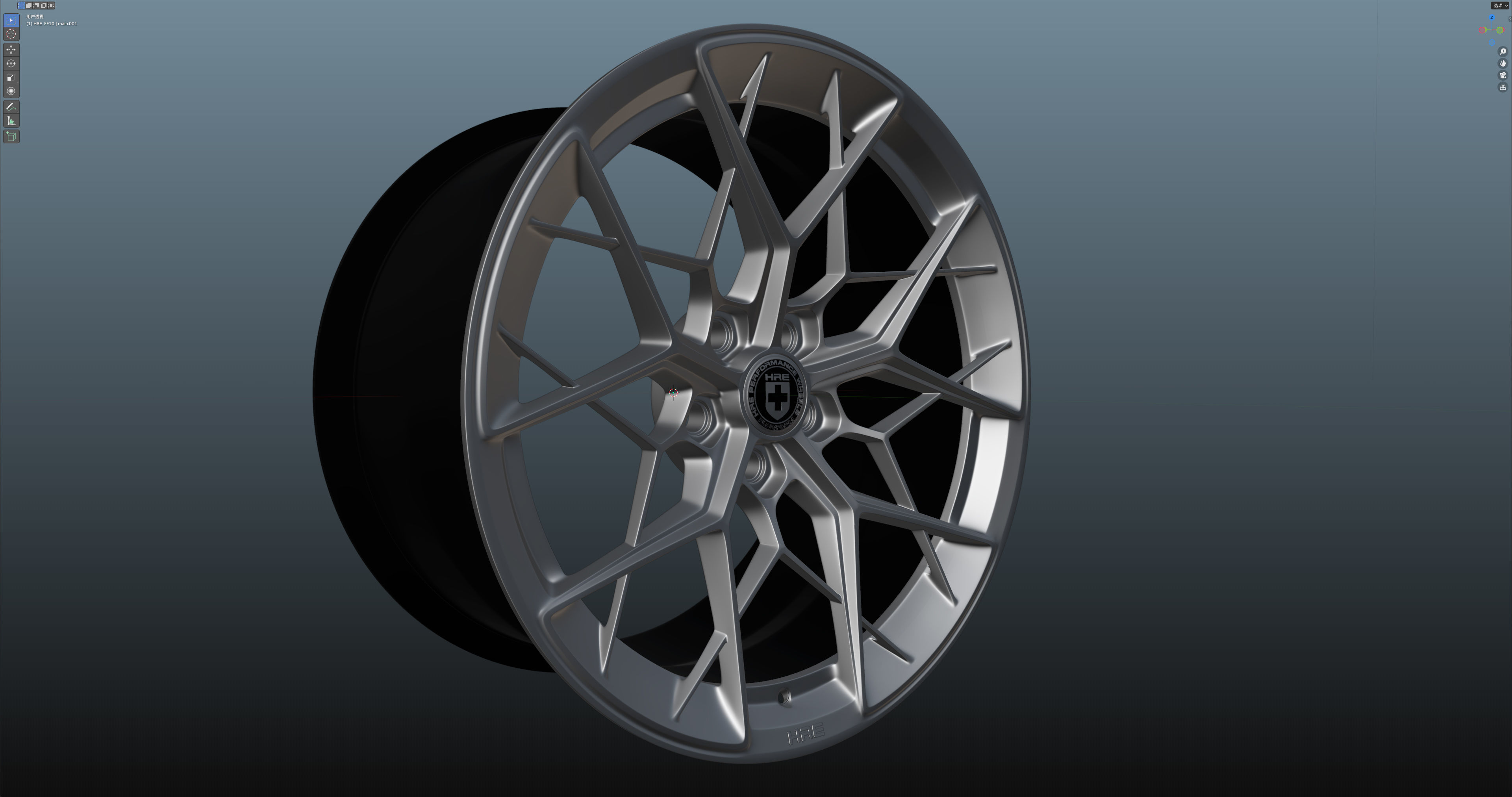 HRE FF10 Low-poly 3D model_12