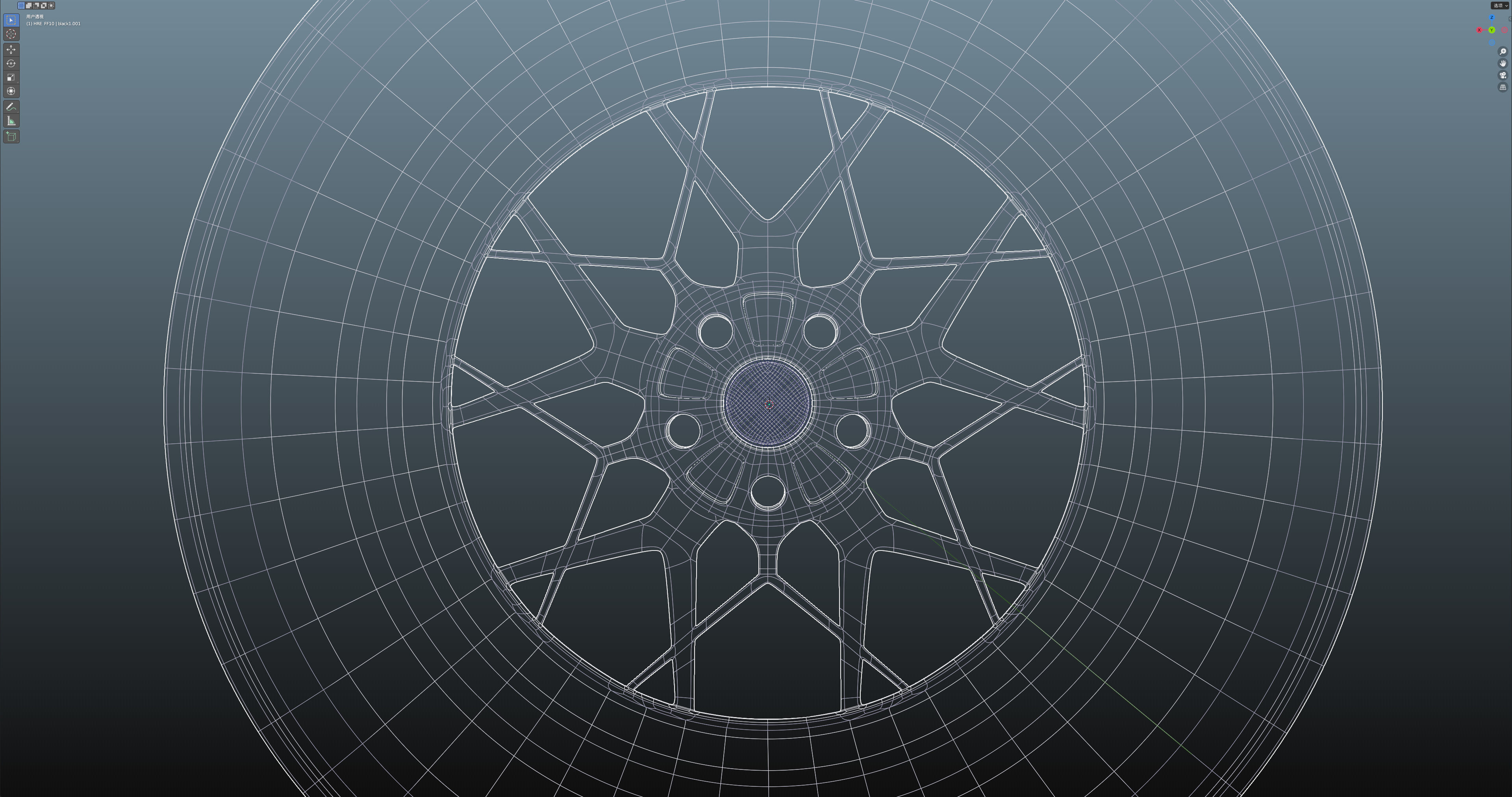 HRE FF10 Low-poly 3D model_25