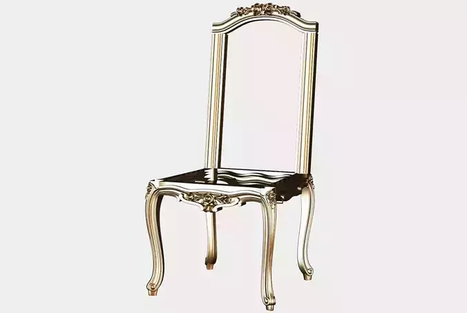 Carved chair for cnc 14