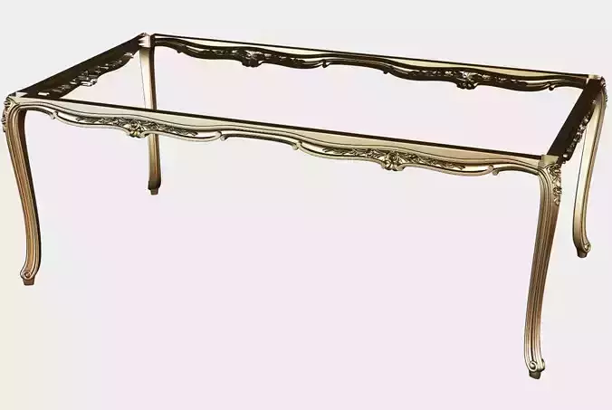 Carved dinner table for cnc 14