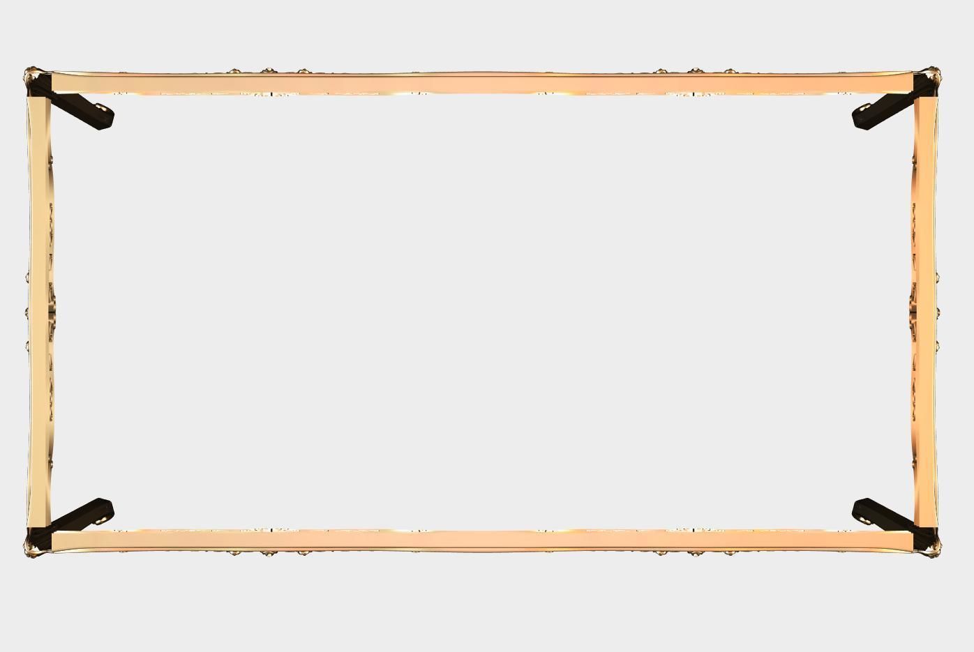 Carved dinner table for cnc 14 3D model_2