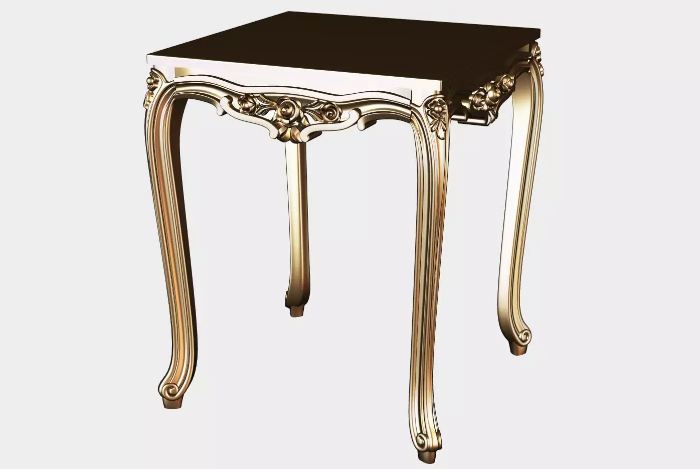 Carved coffee table for cnc 14 3D model_0