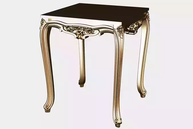 Carved coffee table for cnc 14