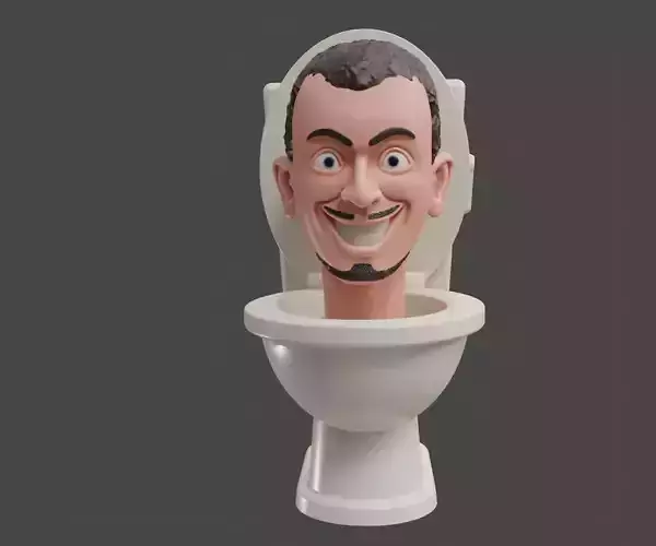 Skibidi Toilet Fan Art 3D print model