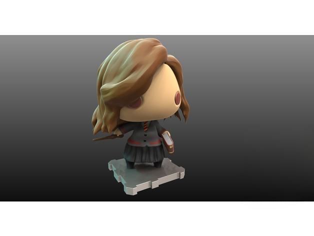 Hermione Granger 3D Printing Masterpiece 3D print model_4