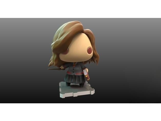 Hermione Granger 3D Printing Masterpiece 3D print model_2