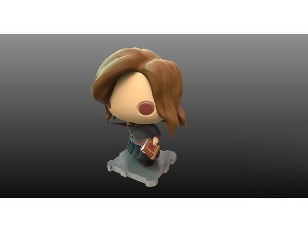 Hermione Granger 3D Printing Masterpiece 3D print model_3