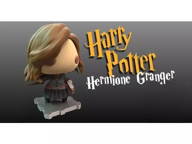 Hermione Granger 3D Printing Masterpiece 3D print model_0