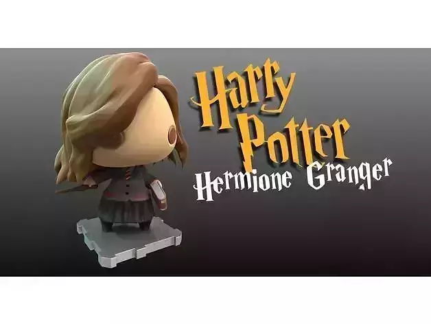 Hermione Granger 3D Printing Masterpiece