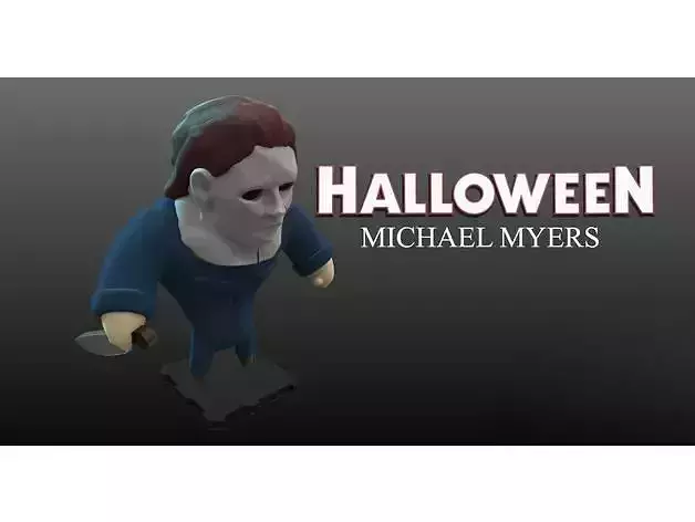 Michael Myers 3D Printed Horror 3D print model
