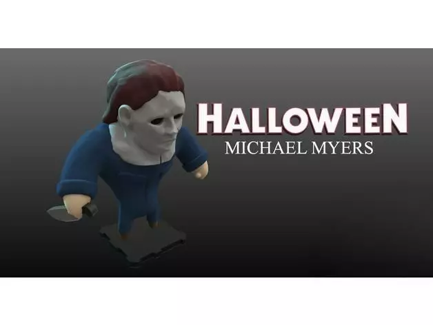 Michael Myers 3D Printed Horror 3D print model_0