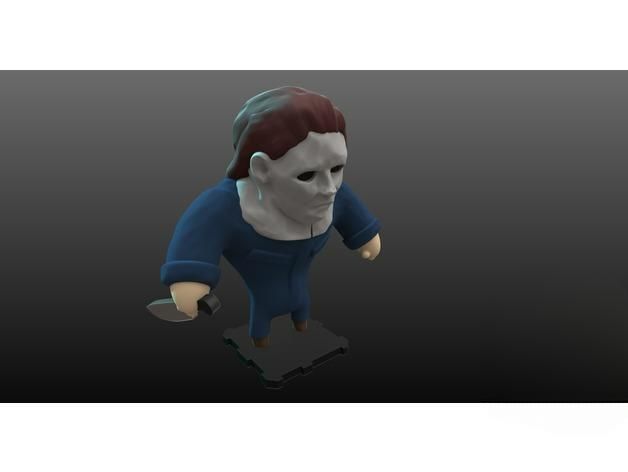 Michael Myers 3D Printed Horror 3D print model_1