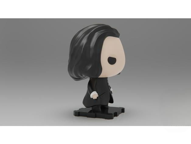 Severus Snape 3D Printing Sculpture 3D print model_2