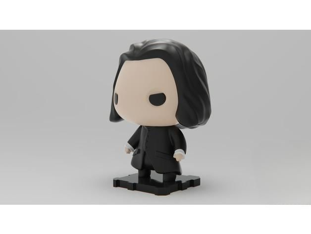 Severus Snape 3D Printing Sculpture 3D print model_3