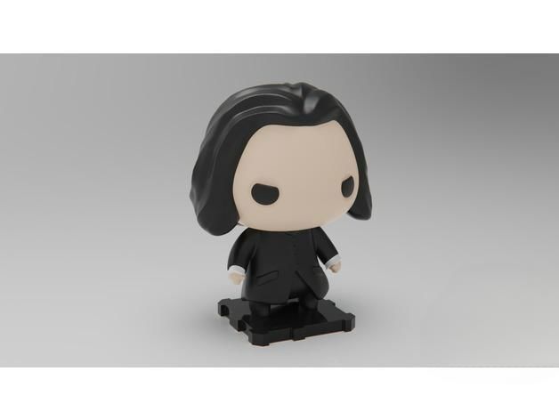 Severus Snape 3D Printing Sculpture 3D print model_1