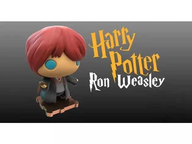 Ron Weasley 3D Printing Masterpiece 3D print model