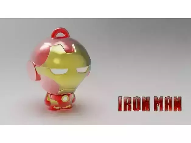 Iron Man 3D Printed Character