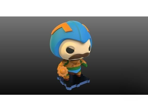 Man At Arms 3D Printing Masterpiece 3D print model_1