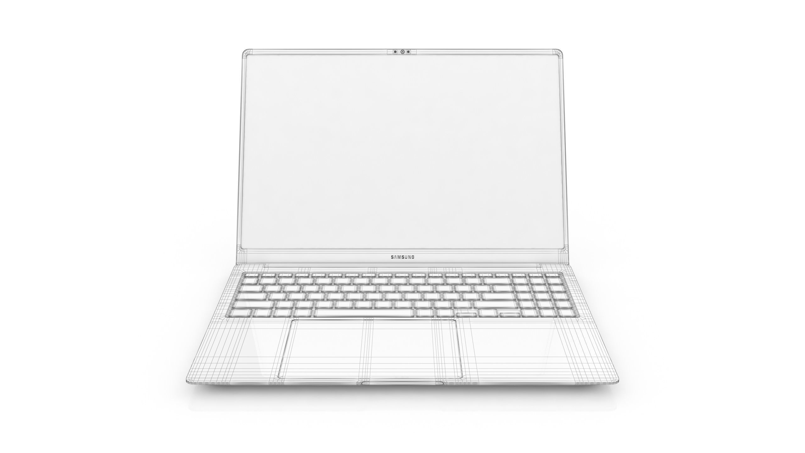 Samsung Galaxy Book 4 Ultra Low-poly 3D model_10